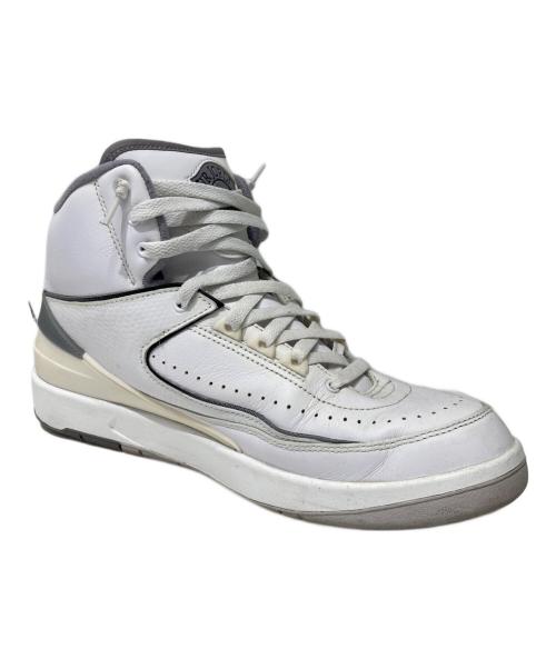 NIKE（ナイキ）NIKE (ナイキ) AIR JORDAN 2 RETRO ホワイト サイズ:27の古着・服飾アイテム