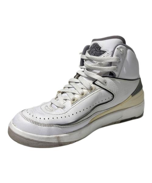 NIKE（ナイキ）NIKE (ナイキ) AIR JORDAN 2 RETRO ホワイト サイズ:27の古着・服飾アイテム