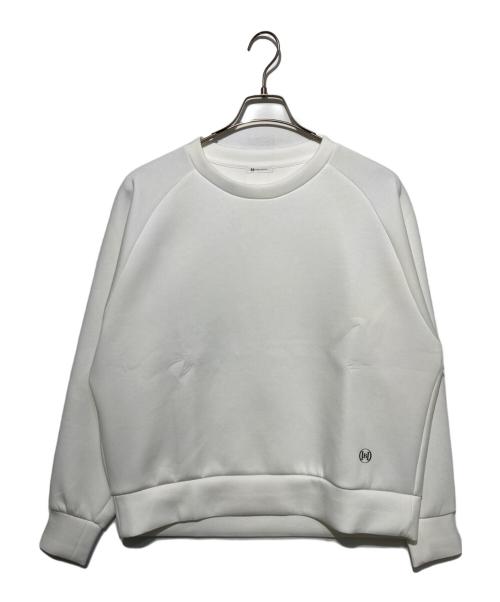HERALBONY（ヘラルボニー）HERALBONY (ヘラルボニー) クルーネックスウェット ホワイト サイズ:Mの古着・服飾アイテム