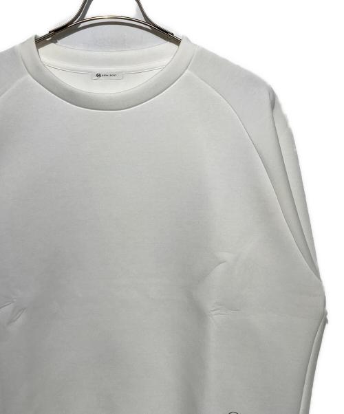 HERALBONY（ヘラルボニー）HERALBONY (ヘラルボニー) クルーネックスウェット ホワイト サイズ:Mの古着・服飾アイテム