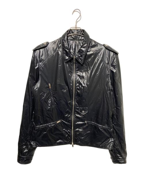 GUCCI（グッチ）GUCCI (グッチ) パデッドナイロンミリタリージャケット ブラック サイズ:54の古着・服飾アイテム