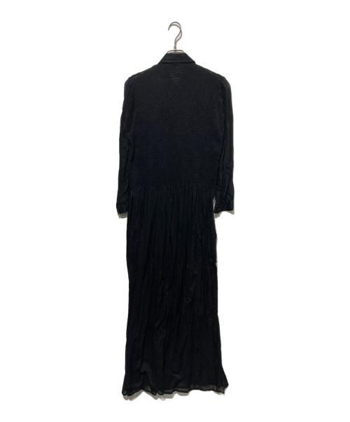 Jean Paul GAULTIER（ジャンポールゴルチェ）Jean Paul GAULTIER (ジャンポールゴルチェ) 切替シャツワンピース ブラック サイズ:Mの古着・服飾アイテム
