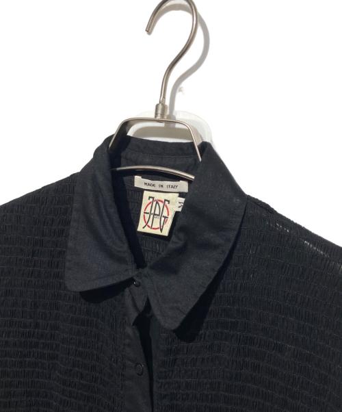 Jean Paul GAULTIER（ジャンポールゴルチェ）Jean Paul GAULTIER (ジャンポールゴルチェ) 切替シャツワンピース ブラック サイズ:Mの古着・服飾アイテム