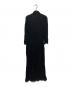 Jean Paul GAULTIER (ジャンポールゴルチェ) 切替シャツワンピース ブラック サイズ:M：14000円