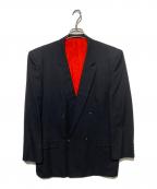 COMME des GARCONS HOMMEコムデギャルソン オム）の古着「ダブルジャケット」｜ブラック