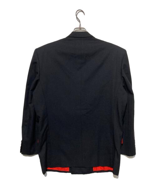 COMME des GARCONS HOMME（コムデギャルソン オム）COMME des GARCONS HOMME (コムデギャルソン オム) ダブルジャケット ブラック サイズ:Mの古着・服飾アイテム