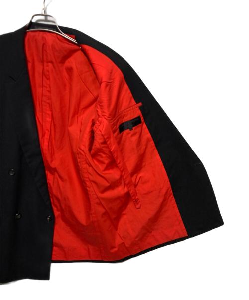 COMME des GARCONS HOMME（コムデギャルソン オム）COMME des GARCONS HOMME (コムデギャルソン オム) ダブルジャケット ブラック サイズ:Mの古着・服飾アイテム