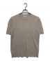 MACKINTOSH LONDON（マッキントッシュ ロンドン）の古着「交編サマーニットTシャツ」｜ベージュ
