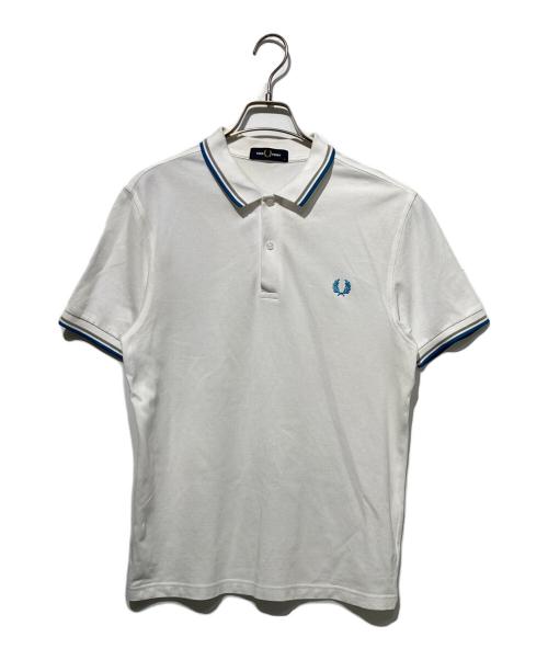 FRED PERRY（フレッドペリー）FRED PERRY (フレッドペリー) ポロシャツ ホワイト サイズ:Ｍの古着・服飾アイテム
