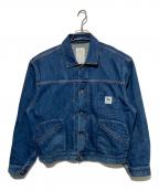 maison kitsune×KUROメゾンキツネ×クロ）の古着「Selvedge Voyage Denim Jacket」｜インディゴ