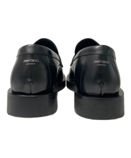 JIMMY CHOO（ジミーチュウ）JIMMY CHOO (ジミーチュウ) BUFF LOAFER AQO ブラック サイズ:42の古着・服飾アイテム