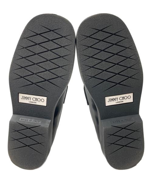 JIMMY CHOO（ジミーチュウ）JIMMY CHOO (ジミーチュウ) BUFF LOAFER AQO ブラック サイズ:42の古着・服飾アイテム