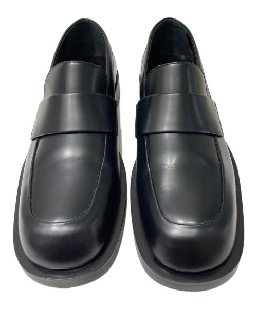 JIMMY CHOO（ジミーチュウ）JIMMY CHOO (ジミーチュウ) BUFF LOAFER AQO ブラック サイズ:42の古着・服飾アイテム