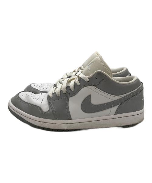 NIKE（ナイキ）NIKE (ナイキ) WMNS AIR JORDAN 1 LOW グレー サイズ:26.5の古着・服飾アイテム