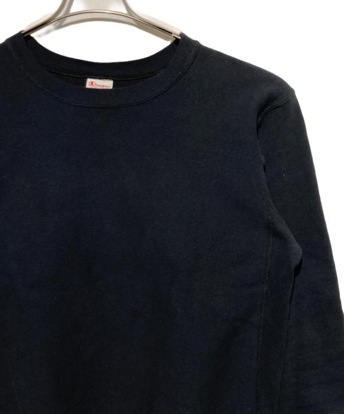 Champion（チャンピオン）Champion (チャンピオン) クルーネックスウェット ブラック サイズ:XLの古着・服飾アイテム
