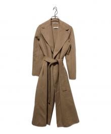 'S Max Mara（エスマックスマーラ）の古着「ダブルフェイスコート」｜ブラウン