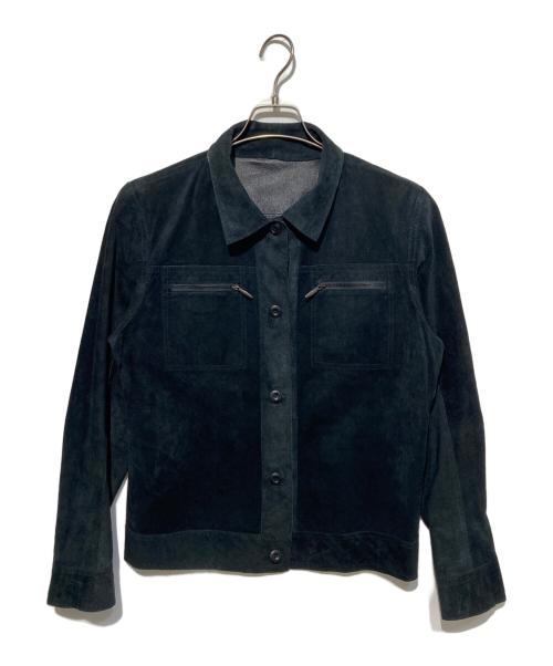 DIESEL（ディーゼル）DIESEL (ディーゼル) レザージャケット ブラック サイズ:Sの古着・服飾アイテム