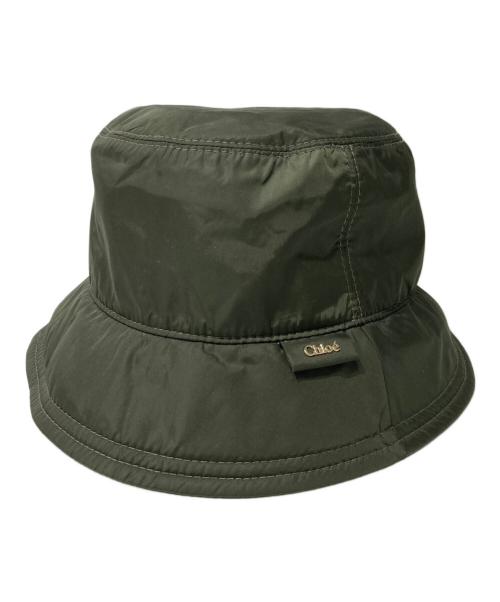 Chloe（クロエ）Chloe (クロエ) ROMY BUCKET HAT オリーブ サイズ:Mの古着・服飾アイテム