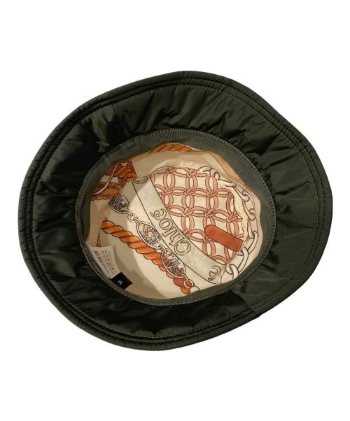 Chloe（クロエ）Chloe (クロエ) ROMY BUCKET HAT オリーブ サイズ:Mの古着・服飾アイテム
