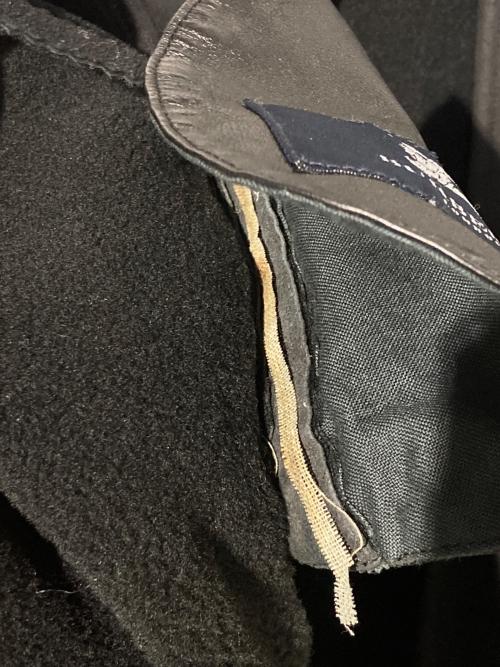 BURBERRY LONDON（バーバリーロンドン）BURBERRY LONDON (バーバリーロンドン) ムートンハーフコート ブラック サイズ:36の古着・服飾アイテム