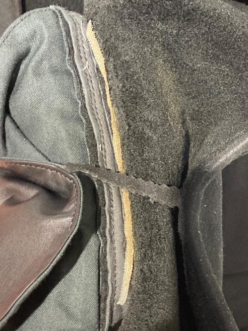 BURBERRY LONDON（バーバリーロンドン）BURBERRY LONDON (バーバリーロンドン) ムートンハーフコート ブラック サイズ:36の古着・服飾アイテム