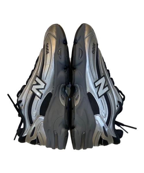 NEW BALANCE（ニューバランス）NEW BALANCE (ニューバランス) ローカットスニーカー シルバー×ブラック サイズ:26の古着・服飾アイテム