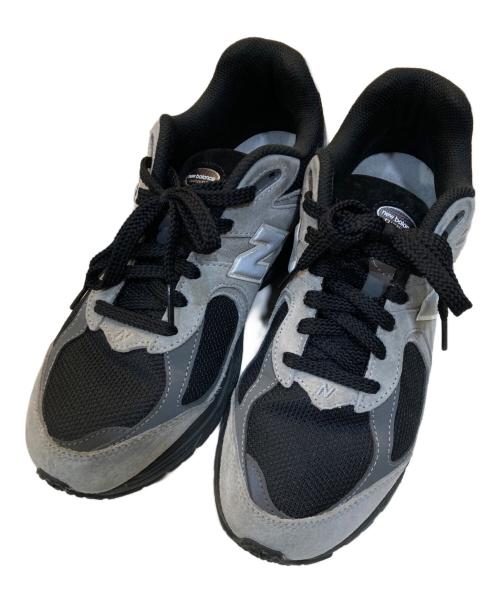 NEW BALANCE（ニューバランス）NEW BALANCE (ニューバランス) ローカットスニーカー グレー×ブラック サイズ:26の古着・服飾アイテム