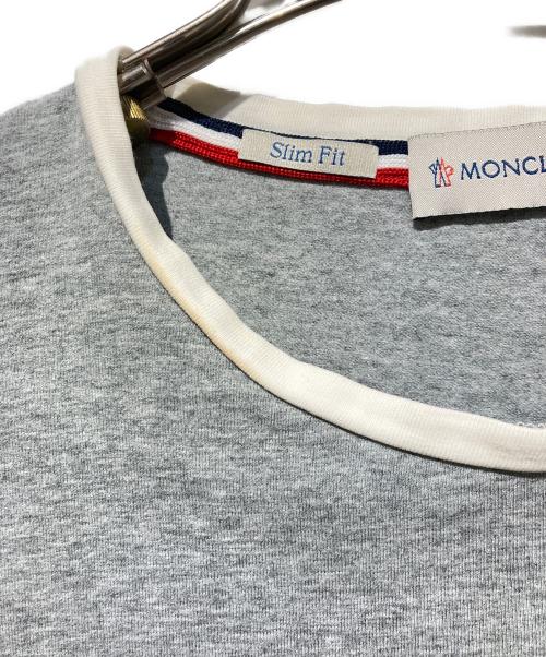 MONCLER（モンクレール）MONCLER (モンクレール) MAGLIA T-SHIRT グレー サイズ:Lの古着・服飾アイテム