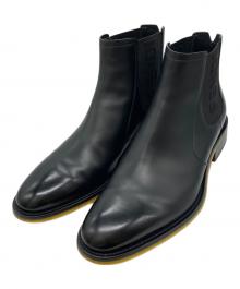 FENDI（フェンディ）の古着「LOGO CHELSEA BOOT」｜ブラック
