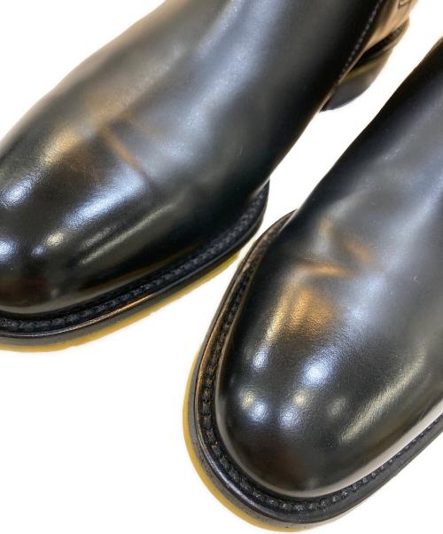 FENDI（フェンディ）FENDI (フェンディ) LOGO CHELSEA BOOT ブラック サイズ:8の古着・服飾アイテム