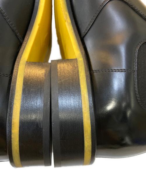 FENDI（フェンディ）FENDI (フェンディ) LOGO CHELSEA BOOT ブラック サイズ:8の古着・服飾アイテム