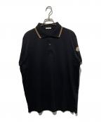 MONCLERモンクレール）の古着「SS POLO ポロシャツ」｜ブラック