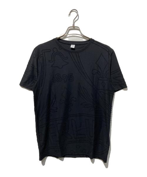 Berluti（ベルルッティ）Berluti (ベルルッティ) Terry Crest Tシャツ ブラック サイズ:Mの古着・服飾アイテム