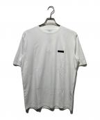 Berlutiベルルッティ）の古着「Mod Leather Tab T-Shirt」｜ホワイト