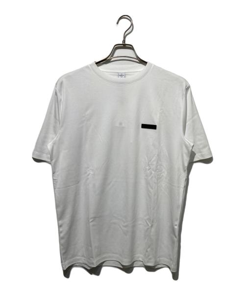 Berluti（ベルルッティ）Berluti (ベルルッティ) Mod Leather Tab T-Shirt ホワイト サイズ:M 未使用品の古着・服飾アイテム
