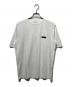 Berluti（ベルルッティ）の古着「Mod Leather Tab T-Shirt」｜ホワイト