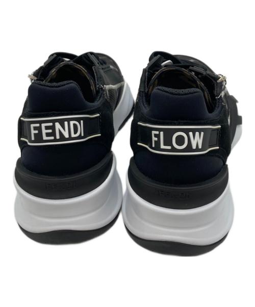 FENDI（フェンディ）FENDI (フェンディ) Fendi Flow ローカットスニーカー ブラック サイズ:7の古着・服飾アイテム