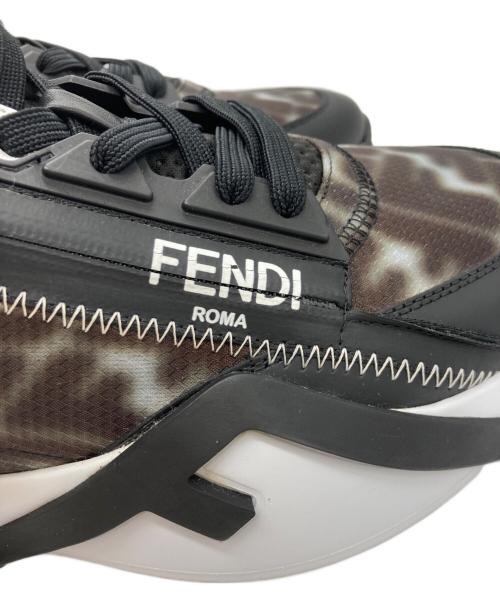 FENDI（フェンディ）FENDI (フェンディ) Fendi Flow ローカットスニーカー ブラック サイズ:7の古着・服飾アイテム