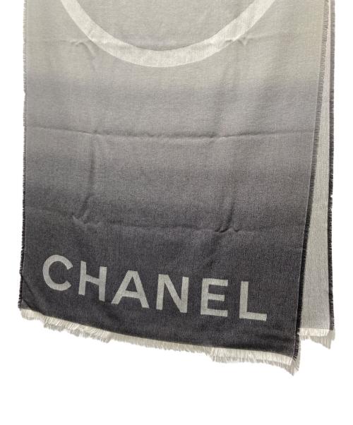 CHANEL（シャネル）CHANEL (シャネル) 大判グラデーションストール グレー サイズ:の古着・服飾アイテム