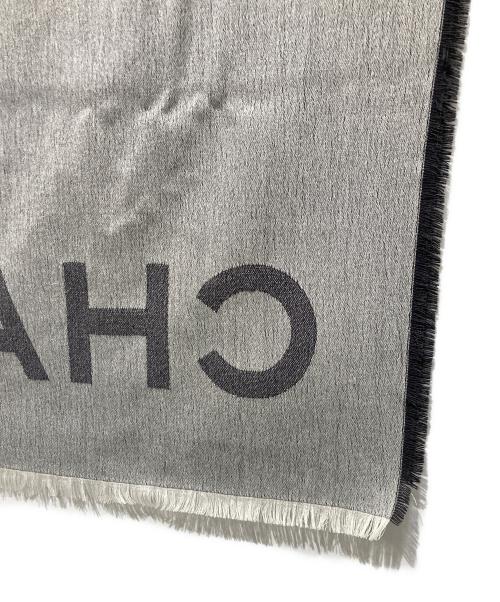 CHANEL（シャネル）CHANEL (シャネル) 大判グラデーションストール グレー サイズ:の古着・服飾アイテム