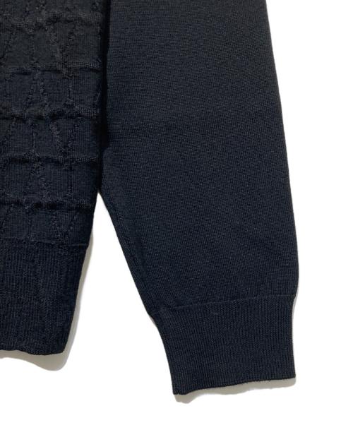 VALENTINO（ヴァレンティノ）VALENTINO (ヴァレンティノ) クルーネックニット ブラック サイズ:Lの古着・服飾アイテム