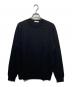 VALENTINO（ヴァレンティノ）の古着「クルーネックニット」｜ブラック