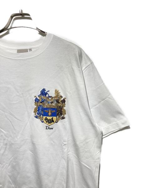 Dior（ディオール）Dior (ディオール) Blason Tシャツ ホワイト サイズ:Mの古着・服飾アイテム