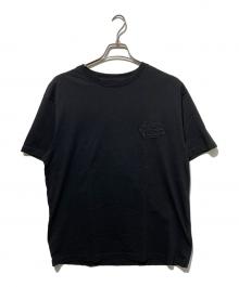 ETRO（エトロ）の古着「ロゴ刺繍Tシャツ」｜ブラック