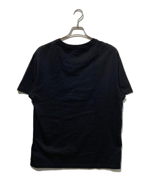 ETRO（エトロ）ETRO (エトロ) ロゴ刺繍Tシャツ ブラック サイズ:Lの古着・服飾アイテム