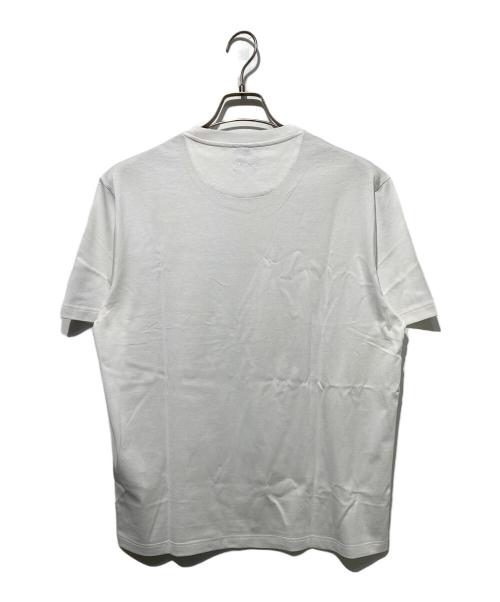 BRIONI（ブリオーニ）BRIONI (ブリオーニ) クルーネックTシャツ ホワイト サイズ:Lの古着・服飾アイテム