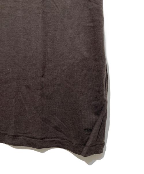 TOM FORD（トムフォード）TOM FORD (トムフォード) クルーネックTシャツ グレー サイズ:50の古着・服飾アイテム