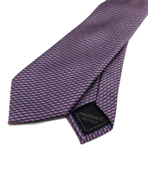 BRIONI（ブリオーニ）BRIONI (ブリオーニ) ネクタイ ブルー×ピンク サイズ:　の古着・服飾アイテム
