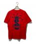stussy (ステューシー) プリントTシャツ レッド サイズ:M：5000円