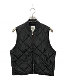 stussy（ステューシー）の古着「THERMAL LINED QUILTED VEST」｜ブラック